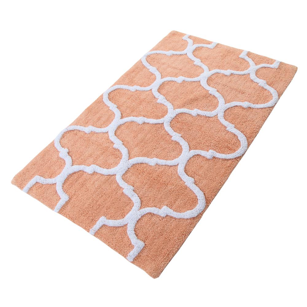 coral bathroom rugs