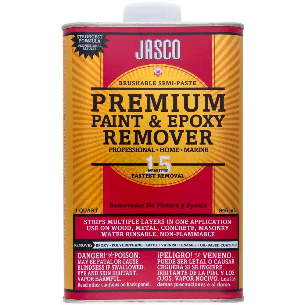 Jasco 1 qt. Premium Paint and Epoxy RemoverQJBP00202 The Home Depot