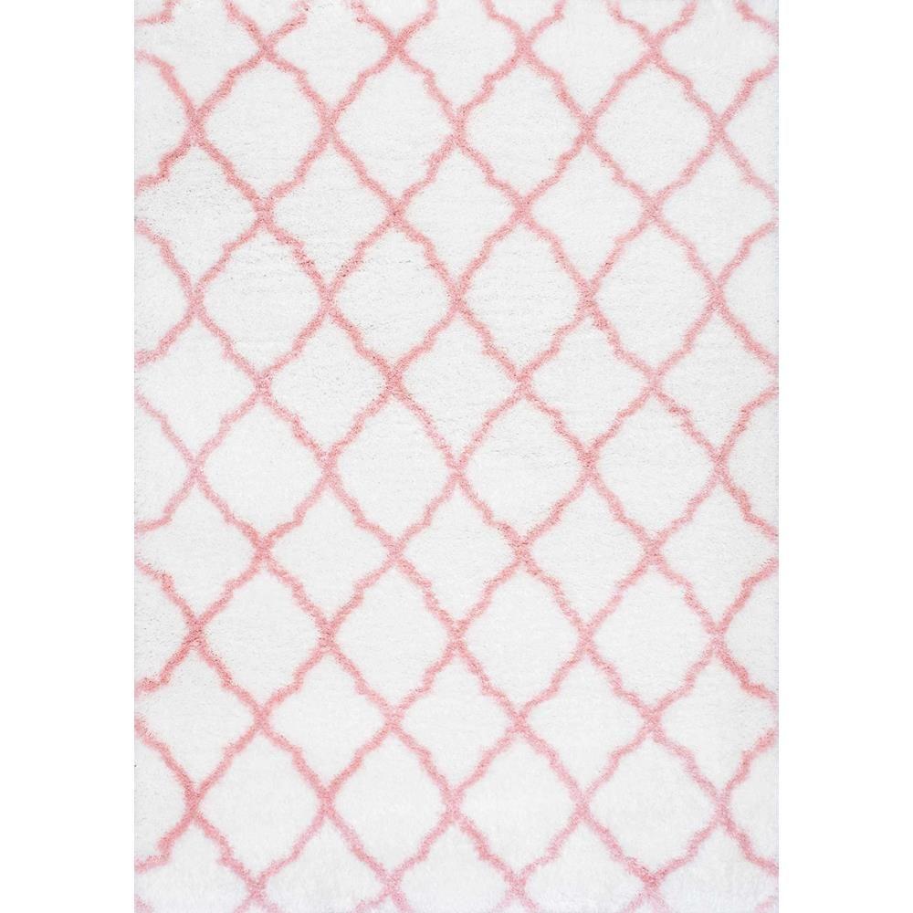 Nuloom Nelda Trellis Kids Baby Pink 8 Ft X 10 Area Rug Nuloom Nelda Trellis Kids Baby Pink 8 Ft X 10 Area Rug Ozas03b 8010 The Home Depot
