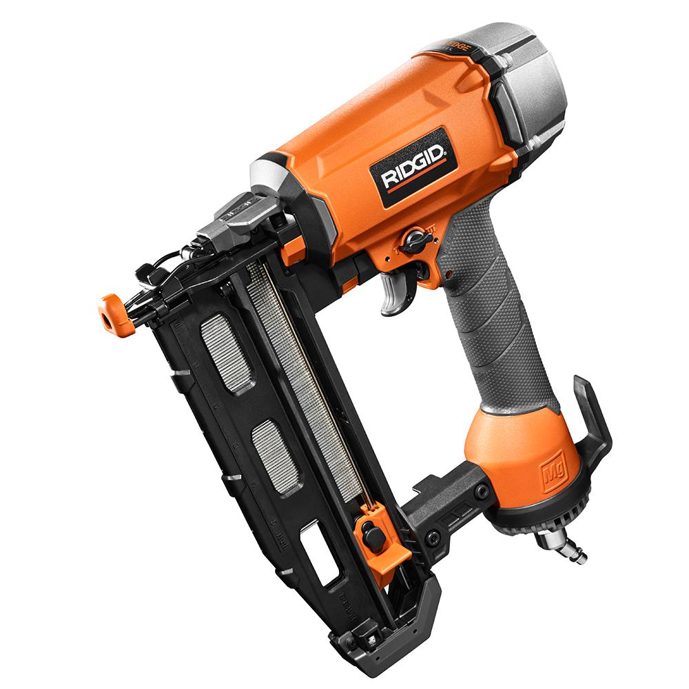 RIDGID Reconditioned 16-Gauge 2-12 In. Straight Nailer-ZRR250SFE - The ...