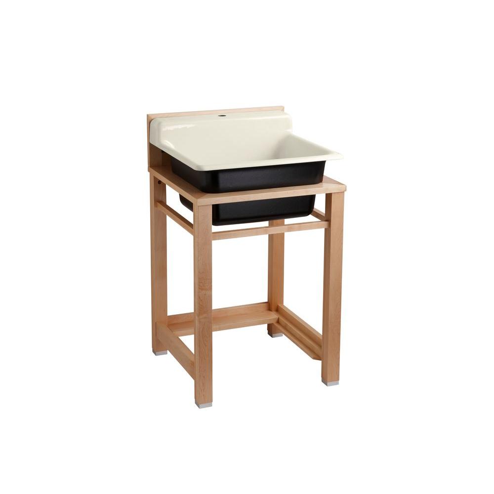 KOHLER Bayview 251/2 in. x 24 in. Cast Iron WallMount Utility SinkK