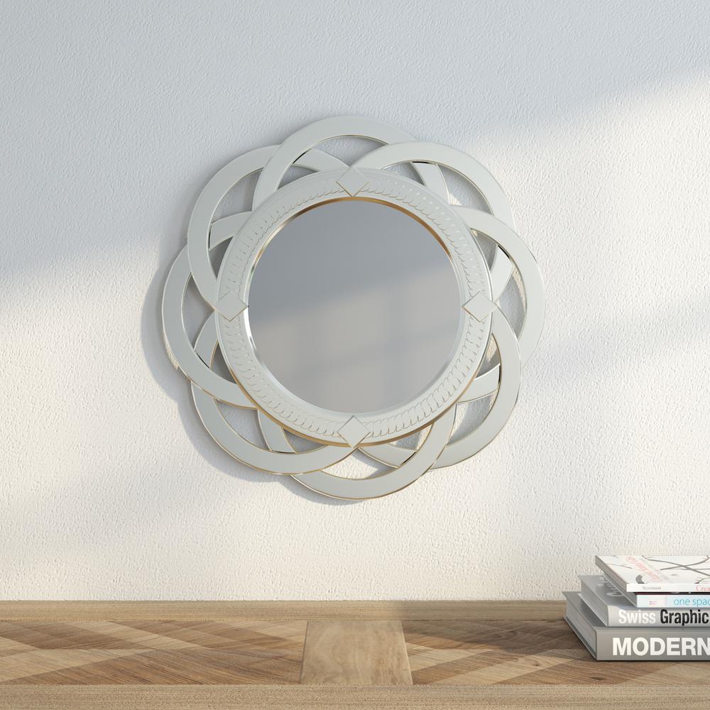 The Howard Elliott Collection 20 In X Galaxy Round Mirror The Howard Elliott Collection 20 In X Galaxy Round Mirror