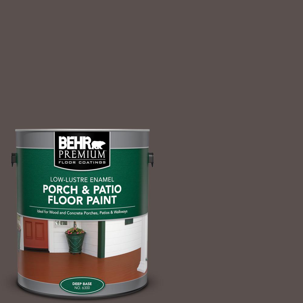 Behr Premium 1 Gal Ae 24 Barn Brown Low Lustre Enamel Interior