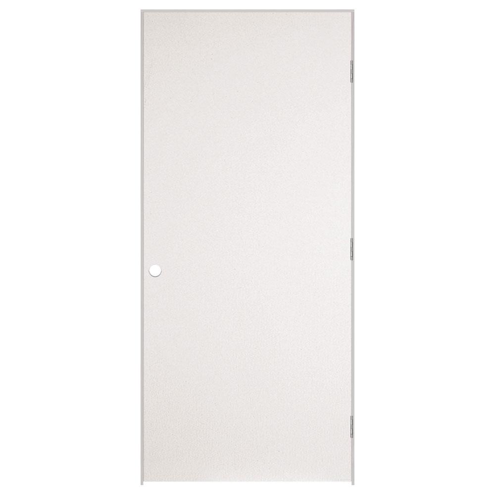 Masonite 36 in. x 80 in. Flush Hardboard RightHanded HollowCore