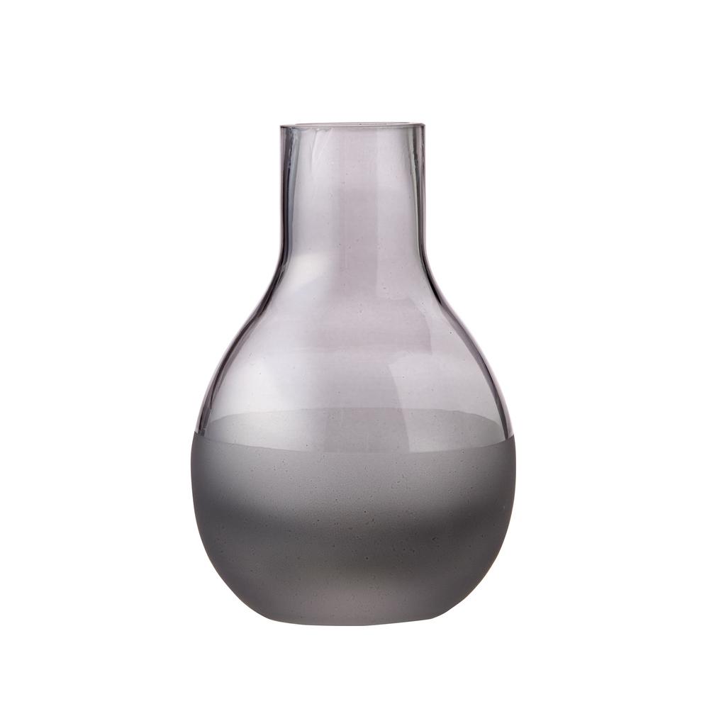 Ombre Freestanding Small Vase in Charcoal