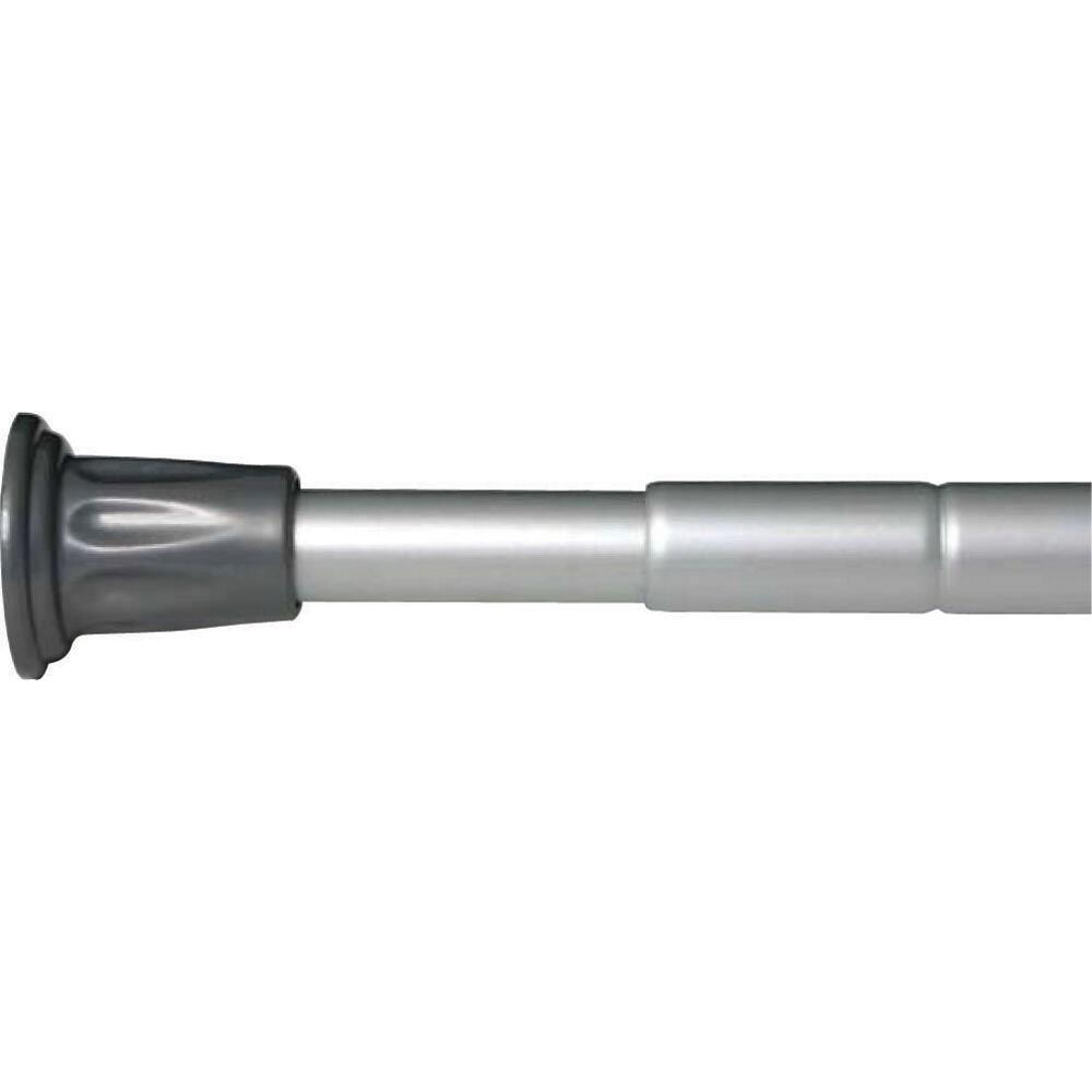 Croydex 102 3 8 In Telescopic Rod Silver Ad102000yw The Home Depot Telescopic Rod In Silver