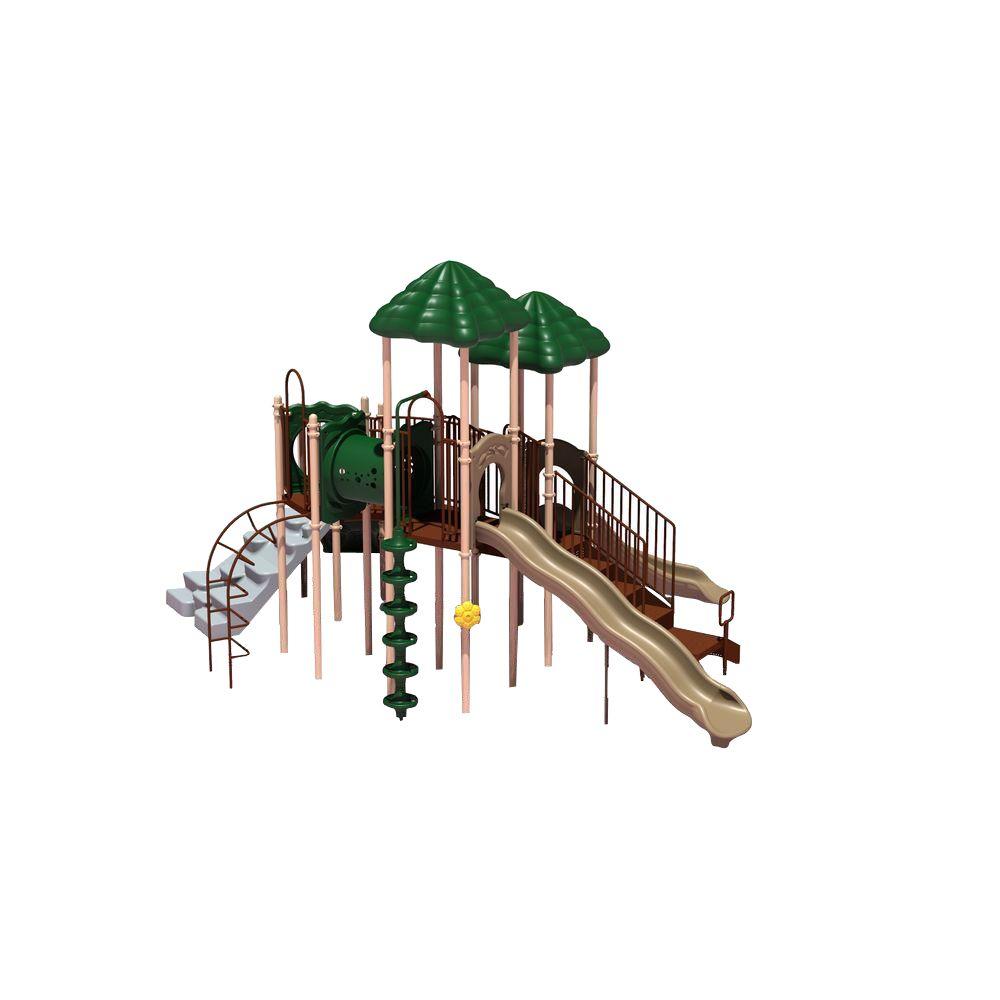 Ultra Play Uplay Today Clingman S Dome Natural Commercial Playset With Ground Spike Uplay 016 N The Home Depot