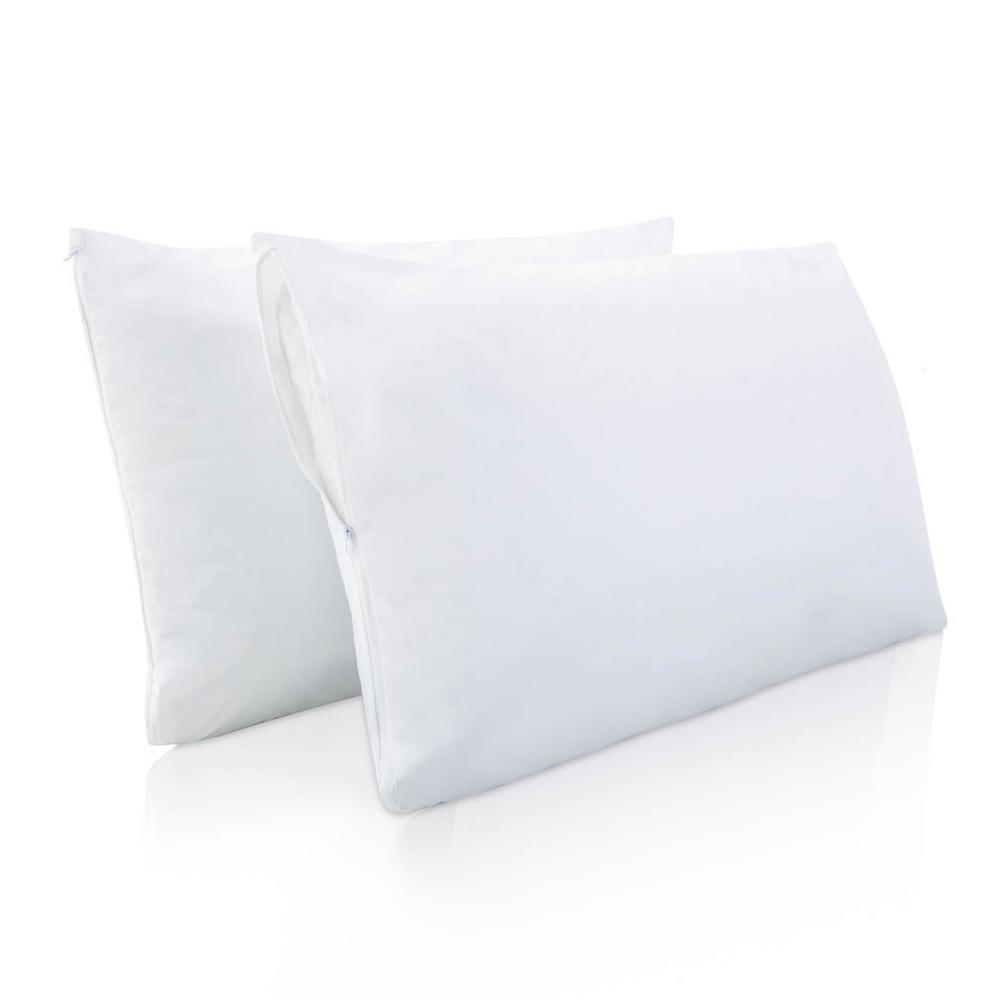 Lucid Premium Vinyl Free Standard Pillow ProtectorLS00STPP The Home Depot