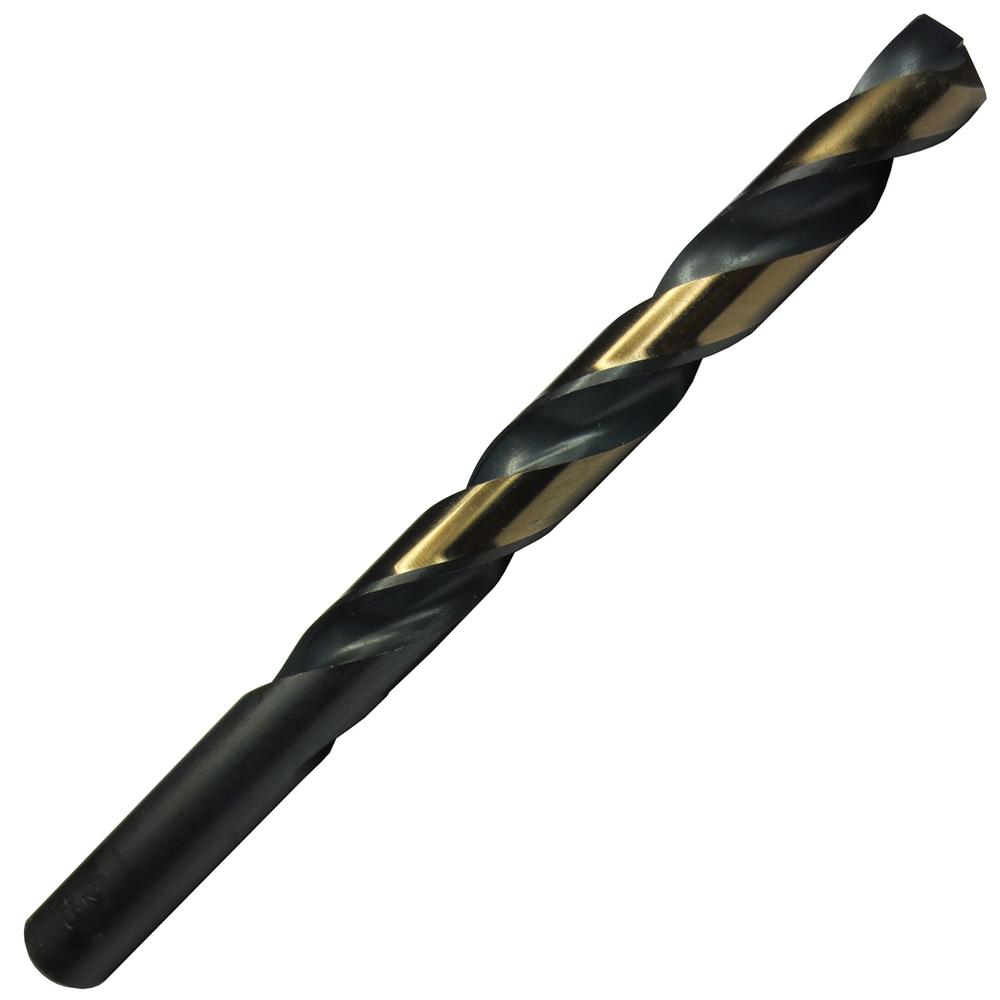 Pack of 6 Straight Shank Bright Finish 8.30 mm Drill Diameter 118-Degree Radial Point Cle-Line C62881 General Purpose Jobber Length Drill High Speed Steel