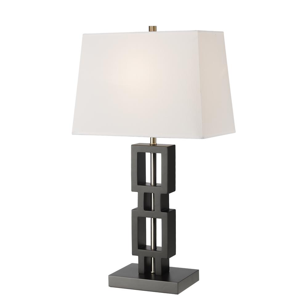 Filament Design Gabriel 26 in. Black Table LampHDTE82870 The Home Depot