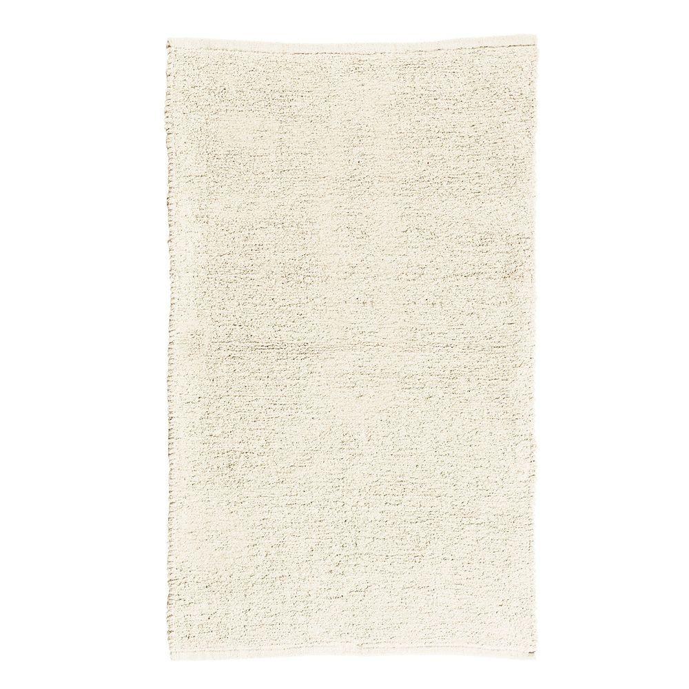 Machine Washable Cotton Area Rugs The Home Depot Royale Chenille Natural 2 Ft X 3 Area Rug