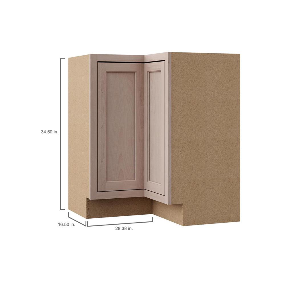 Hampton Bay Unfinished Beech, Unfinished Base Cabinets Home Depot