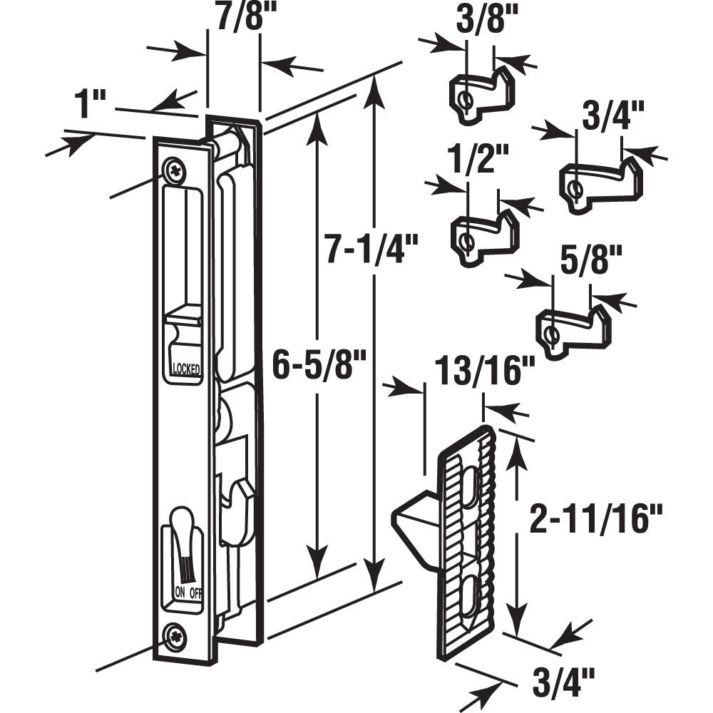 Prime Line Sliding Glass Door Handle Set 6 5 8 In Cast Chrome Plated Hook Style Flush Mount Keyed Non Handed C 1045 The Home Depot - 6 5 8 In Flush Mount Sliding Patio Door Handle Prime Line Sliding Glass Door Handle Set 6 5 8 In Cast Chrome Plated Hook Style Flush Mount Keyed Non Handed C 1045 The Home Depot - 6 5 8 In Flush Mount Sliding Patio Door Handle