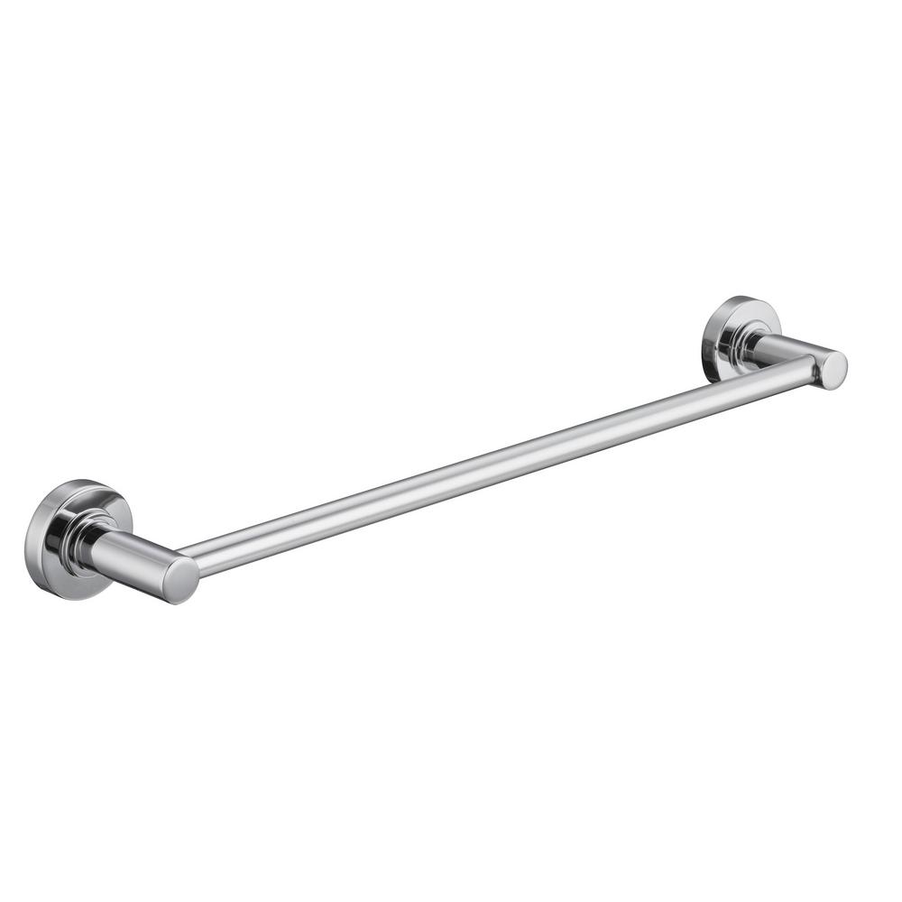 Schon Contemporary 24 in. Towel Bar in Polished Chrome-20063-0201 - The