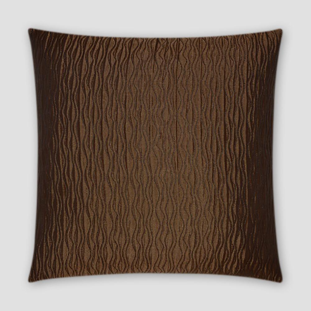 Valencia Bronze Feather Down 18 in. x 18 in. Standard Decorative Throw
