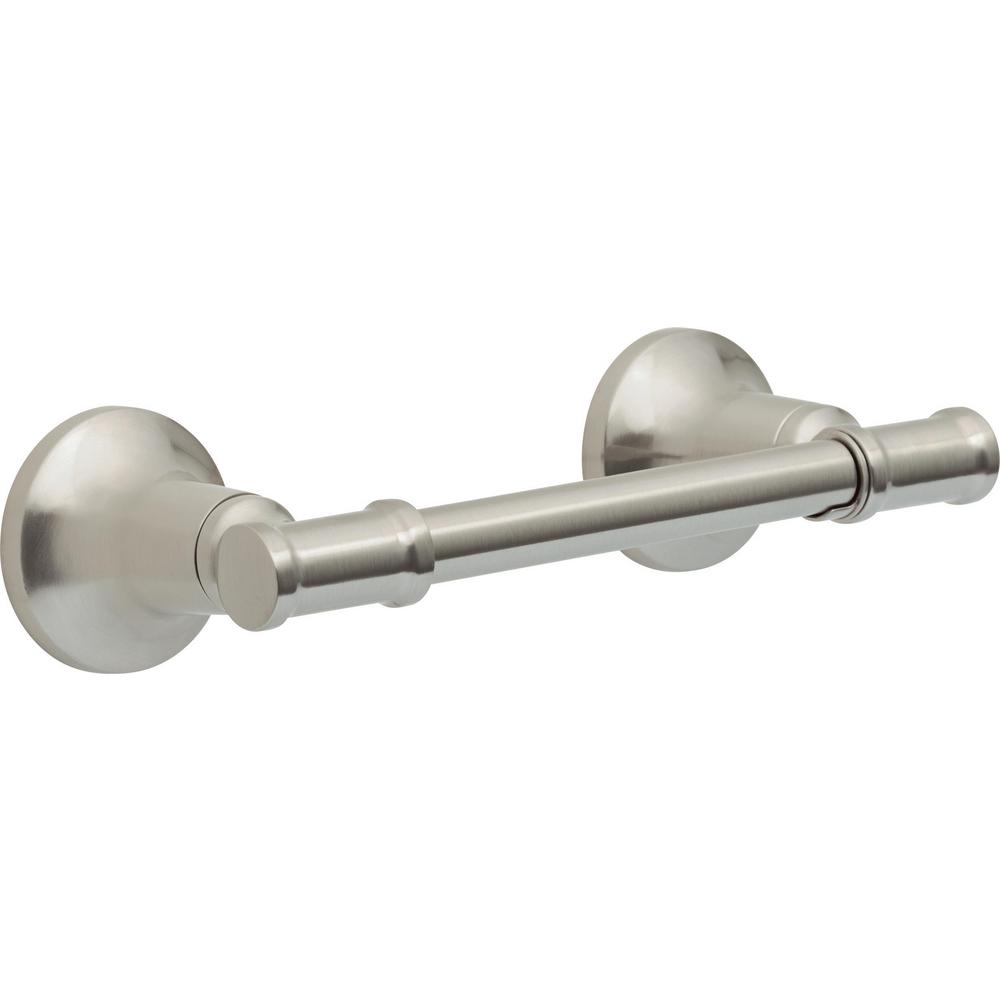 Delta Chamberlain Pivot Arm Toilet Paper Holder in SpotShield Brushed Nickel