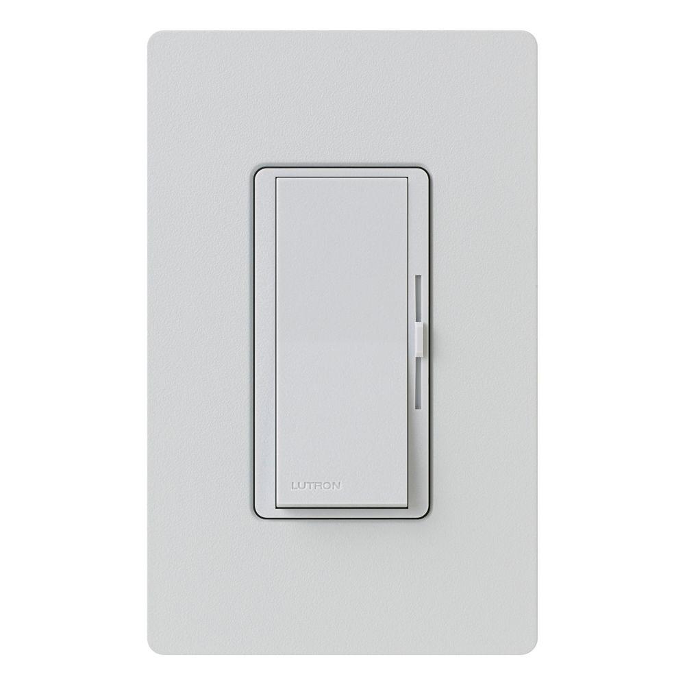 Lutron Diva Electronic Low Voltage Dimmer, 300-Watt, Single-Pole ...