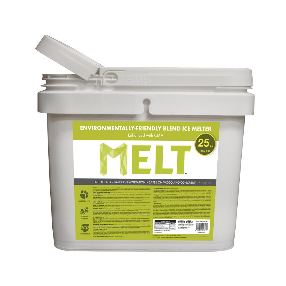 Snow Joe MELT 25 lb. EnvironmentallyFriendly Blend Ice Melter Bucket