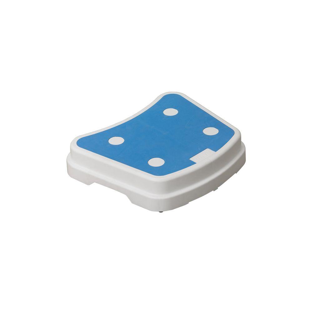 Drive 16 In X 19 5 In Portable Bath Step In Blue And White