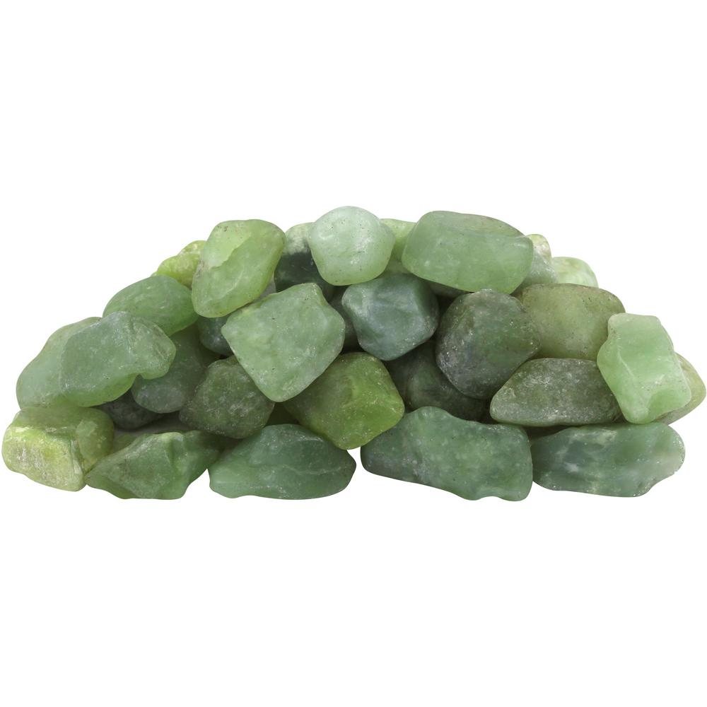 Rain Forest 1 In To 2 In 20 Lb Medium Jade Pebbles Rfgj2 The