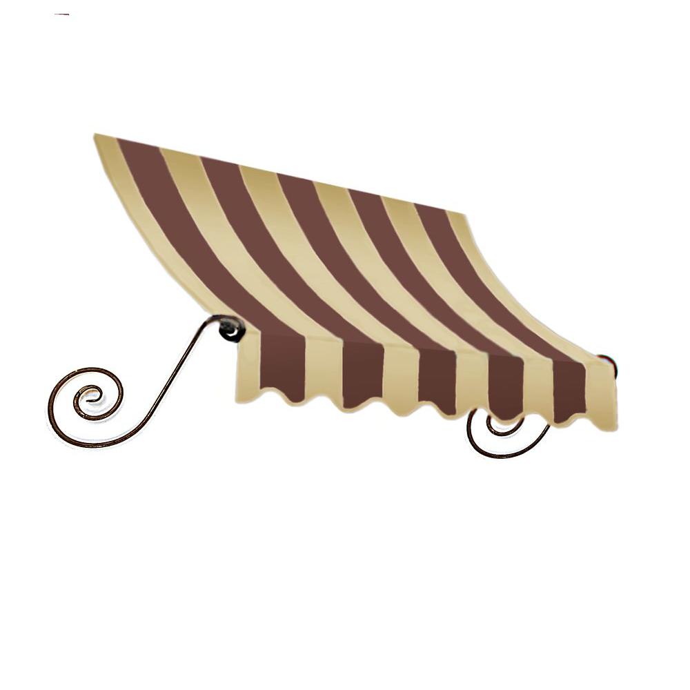 Tan Wide Charleston Window//Entry Awning 31 in. H x 24 in. D 3.38 ft