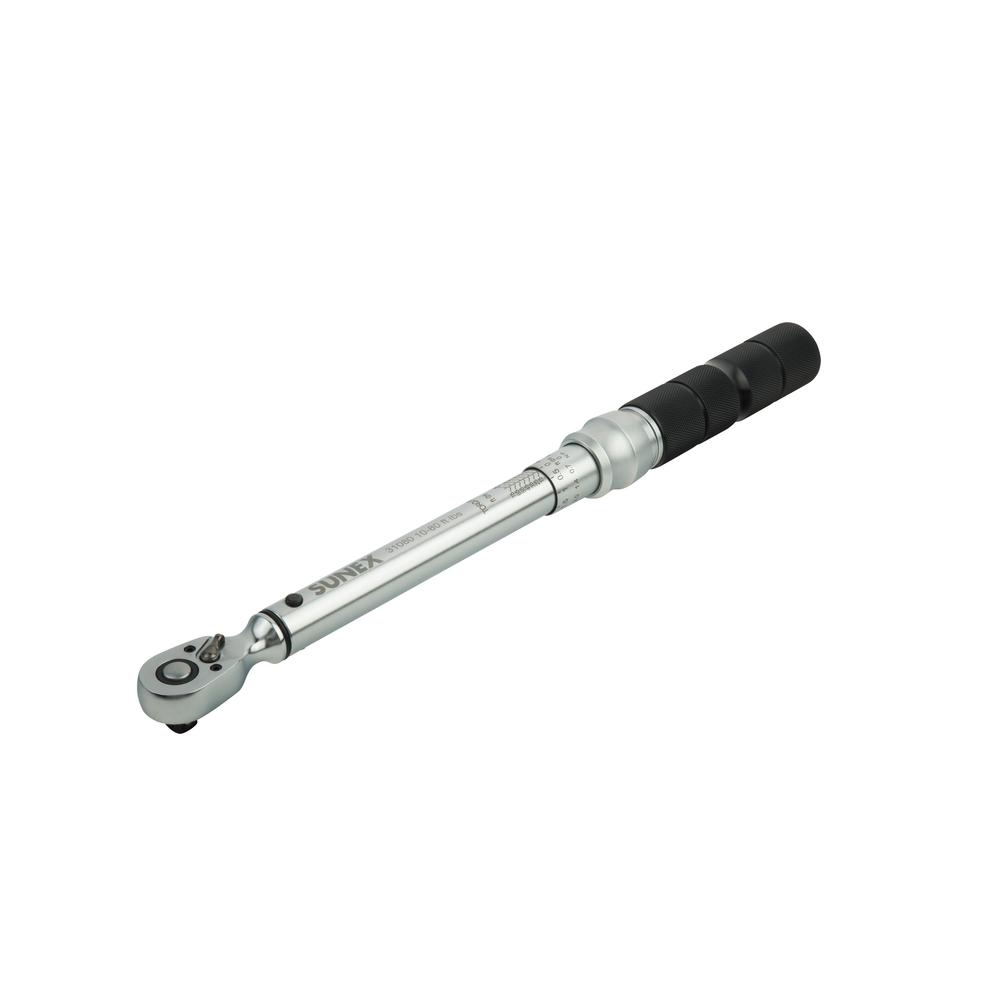 Sunex Tools 3/8 in. Drive 48T Torque Wrench (10 ft./lbs. to 80 ft./lbs