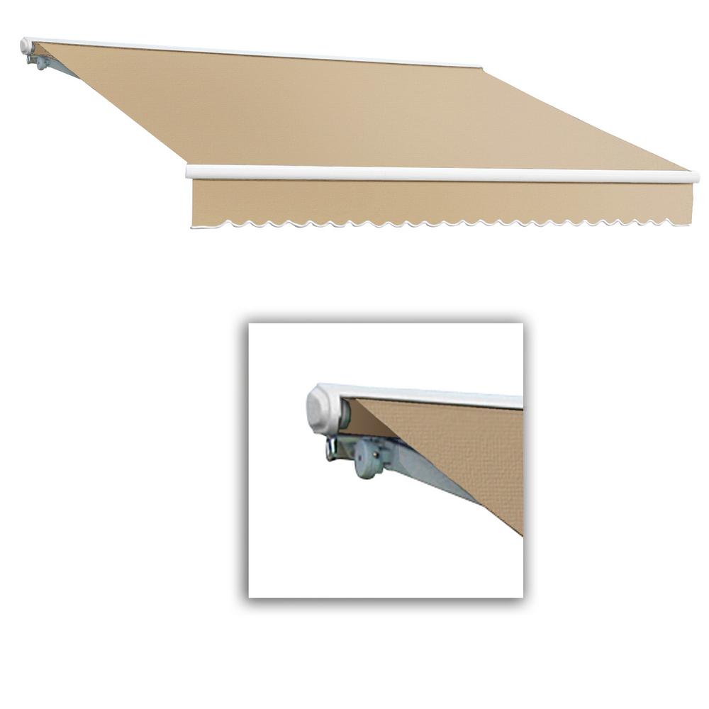 Awnings Doors Windows The Home Depot Galveston Semi Cette Left Motor With Remote Retractable Awning 120 In