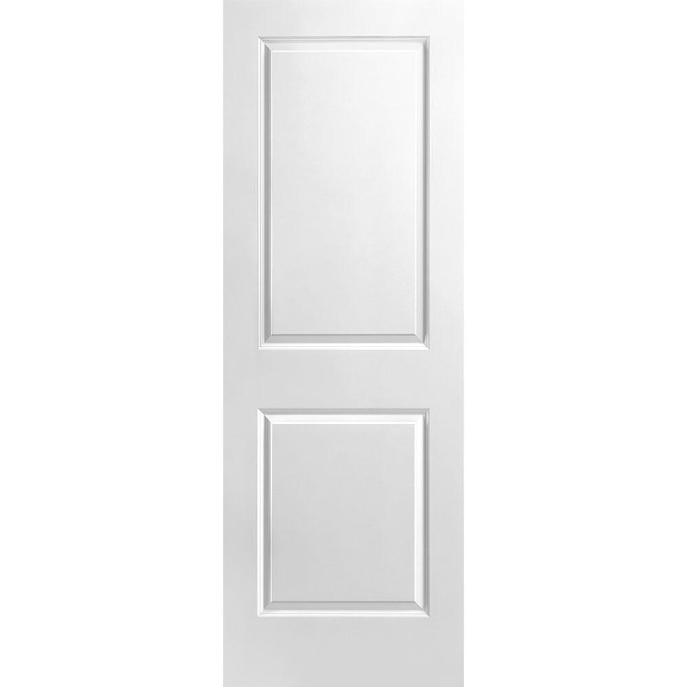 Masonite 28 in. x 80 in. Solidoor Smooth 2Panel Solid Core Primed