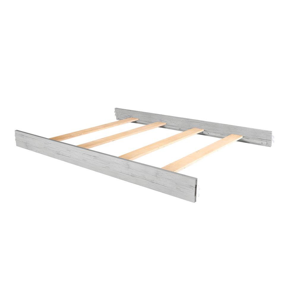 Evolur Antique Grey Mist Wooden Full Size Bed Rail 1 Pack 812 Am Evolur Antique Grey Mist Wooden Full Size Bed Rail 1 Pack
