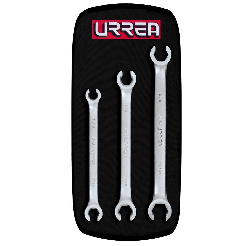 URREA 6Point Flare Nut Wrench Set (3Piece)3760 The Home Depot