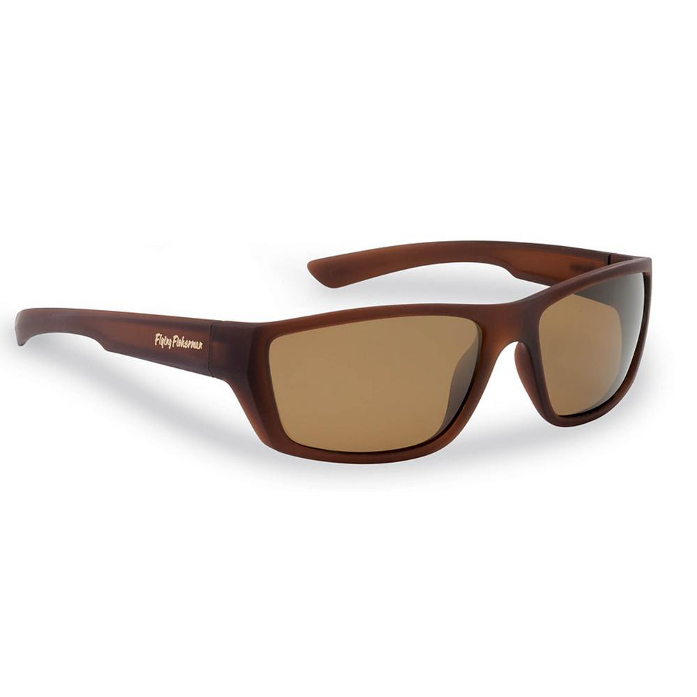 Tailer Polarized Sunglasses Brown Frame with Amber Lens7729CA The