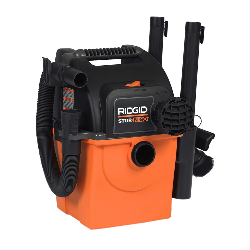 RIDGID 3 gal. 18V Cordless Handheld Wet Dry VacWD0319 The Home Depot