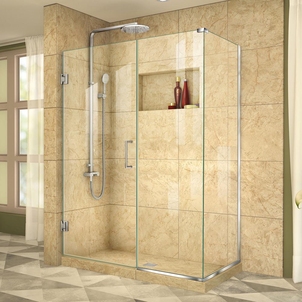Dreamline Unidoor Plus 30 3 8 In X 46 1 2 72 Frameless Dreamline Unidoor Plus 30 3 8 In X 46 1 2