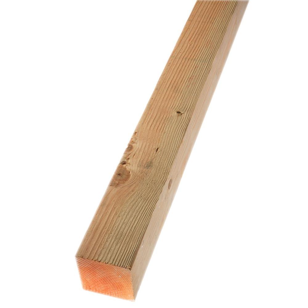 4 in. x 4 in. x 8 ft. Premium 2 and Better Douglas Fir Lumber441856