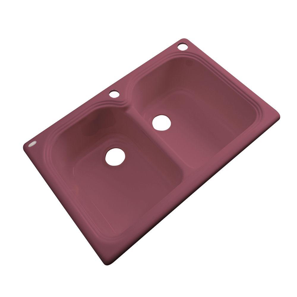 raspberry puree thermocast drop in kitchen sinks 44265 64_1000