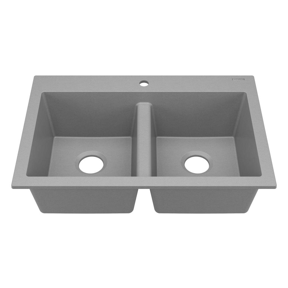 Sinkology Whitney Drop In Granite Composite 33 1 Hole 50 Sinkology Whitney Drop In Granite Composite 33 1 Hole 50