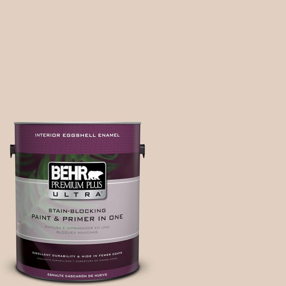 BEHR Premium Plus Ultra 1gal. N2402 Adobe Sand Eggshell Enamel