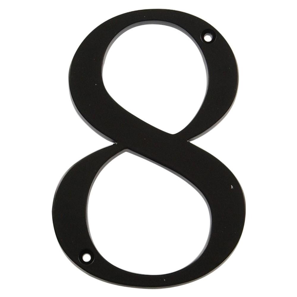 The Hillman Group Distinctions 4 in. Flush Mount Metal Number 8-843148 ...