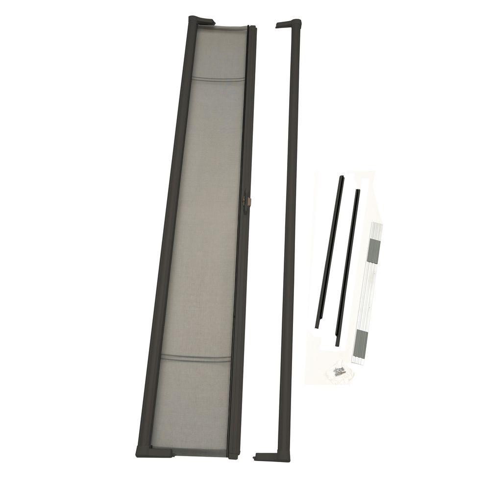 Larson 36 In X 96 In Brisa Brown Tall Retractable Screen Door