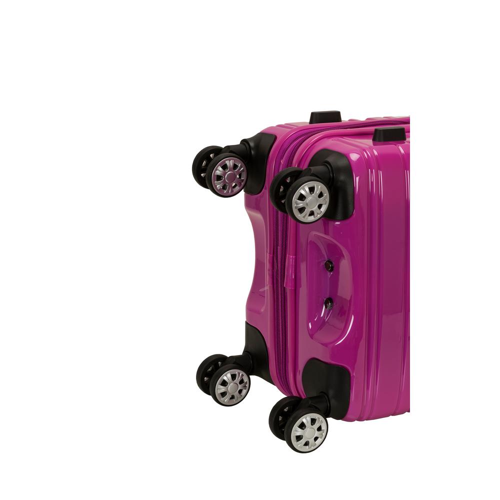 baby pink luggage set