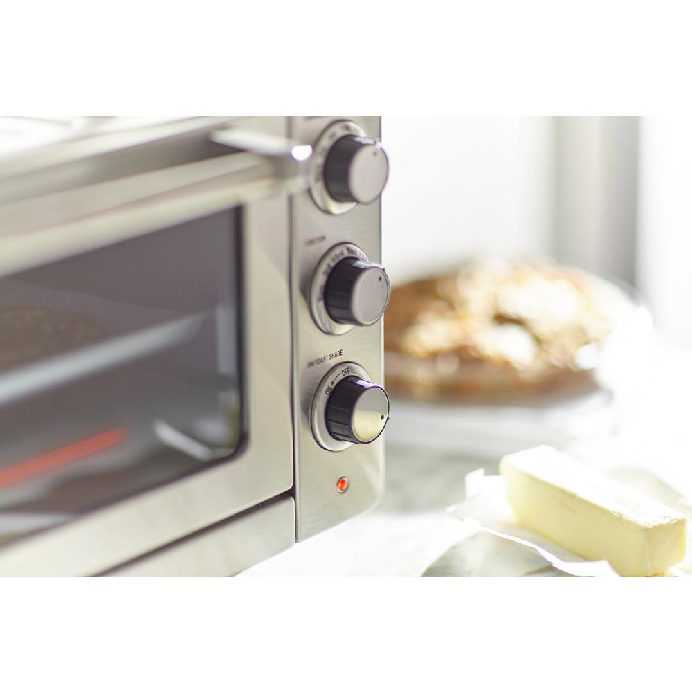 Cuisinart Toaster Oven Stainless Timer Broiling NonStick Convection