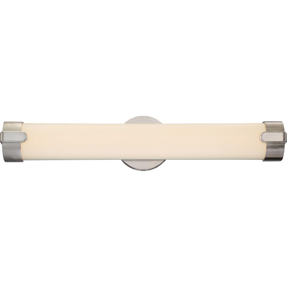 Good Lumens by Madison Avenue Brushed Nickel LED Bath Vanity Light