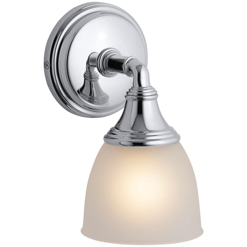 Kohler Devonshire 1 Light Polished Chrome Wall Sconce K 10570 Cp