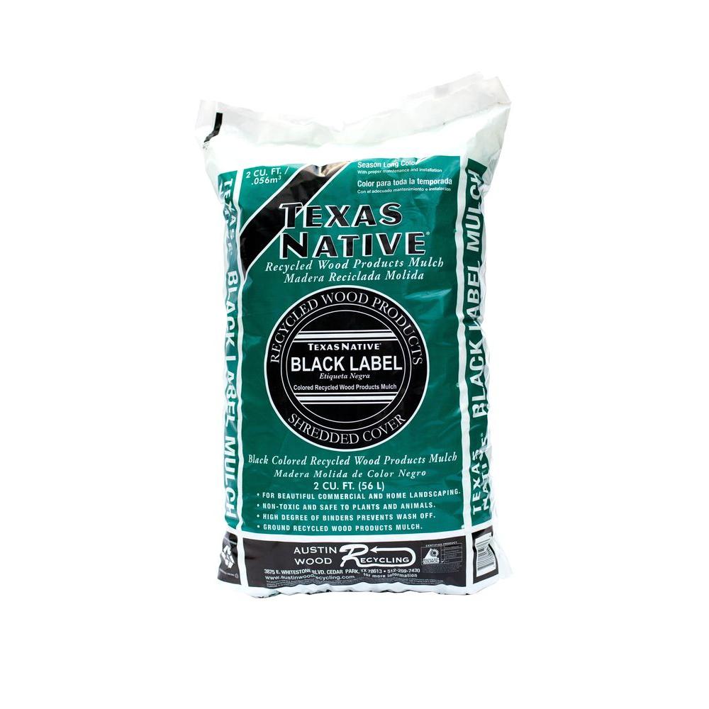 2 Cu Ft Pine Bark Nuggets B2pbl Sr The Home Depot Black Label Hardwood Mulch