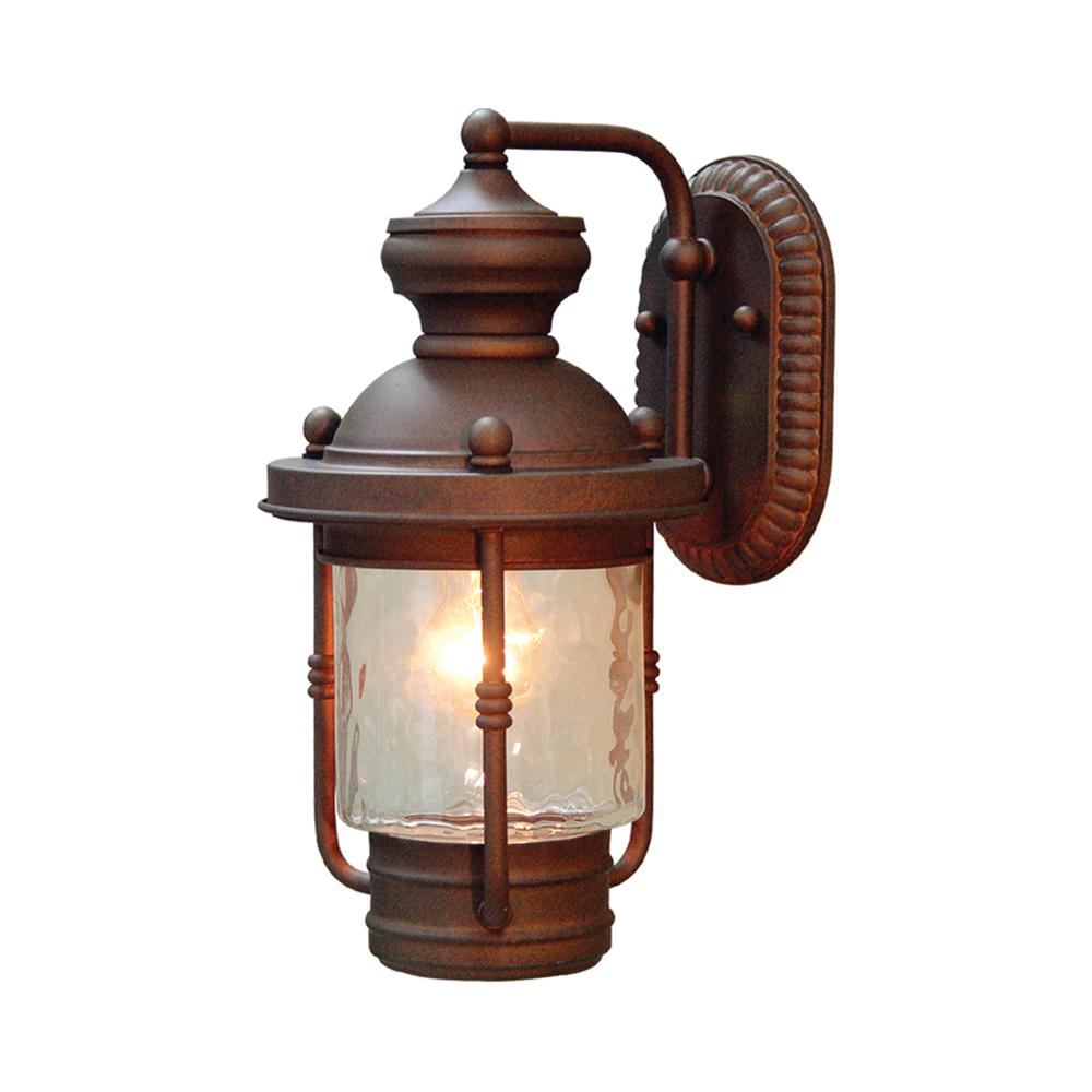 Volume Lighting 1 Light Burnished Bronze Outdoor Wall Mount Sconce Volume Lighting 1 Light Burnished Bronze Outdoor Wall Mount Sconce