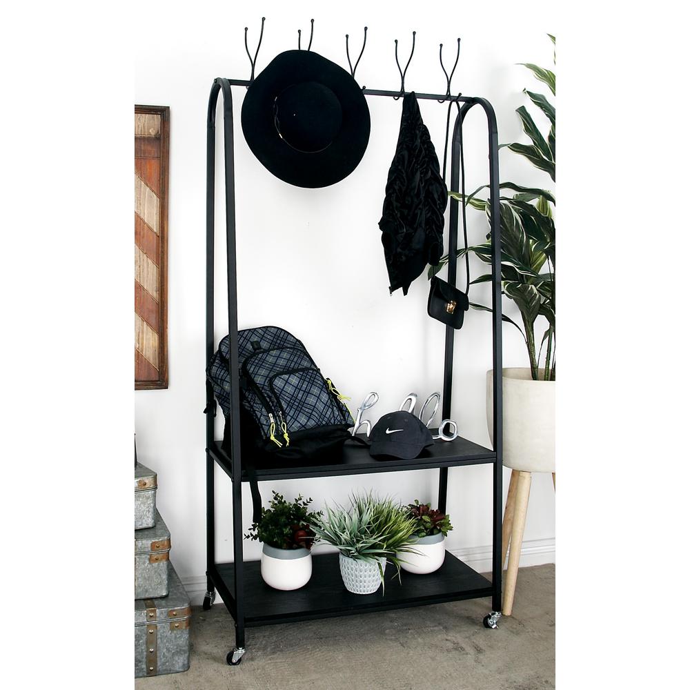 70in. Contemporary Iron Coat Rack56987 The Home Depot