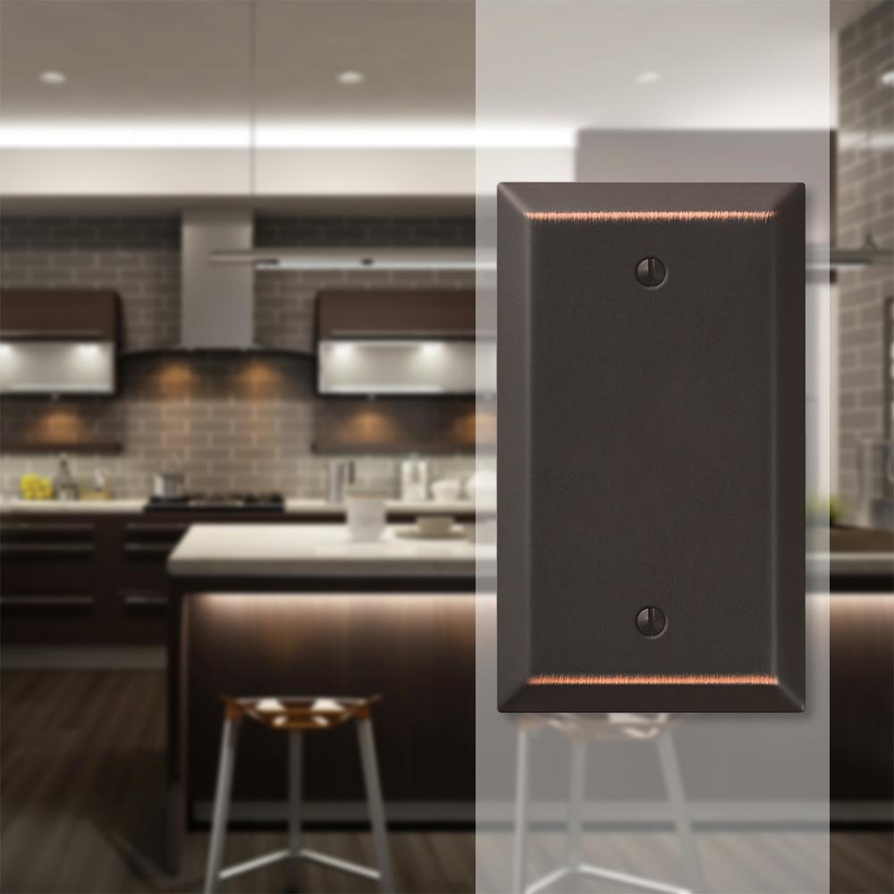 Bronze Blank Wall Plates Wall Plates The Home Depot