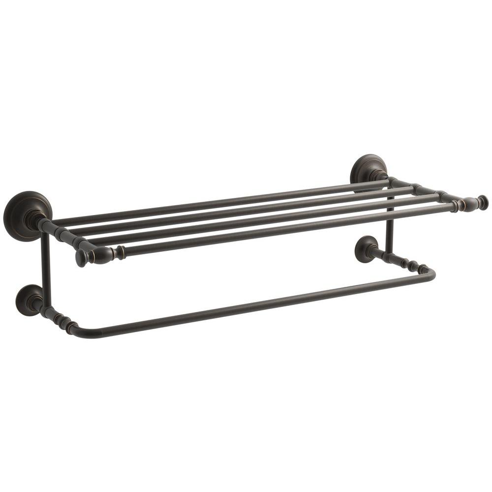 Kohler Artifacts Hotelier Towel Rack In Oil Rubbed Bronze Kohler Artifacts Hotelier Towel Rack In Oil Rubbed Bronze