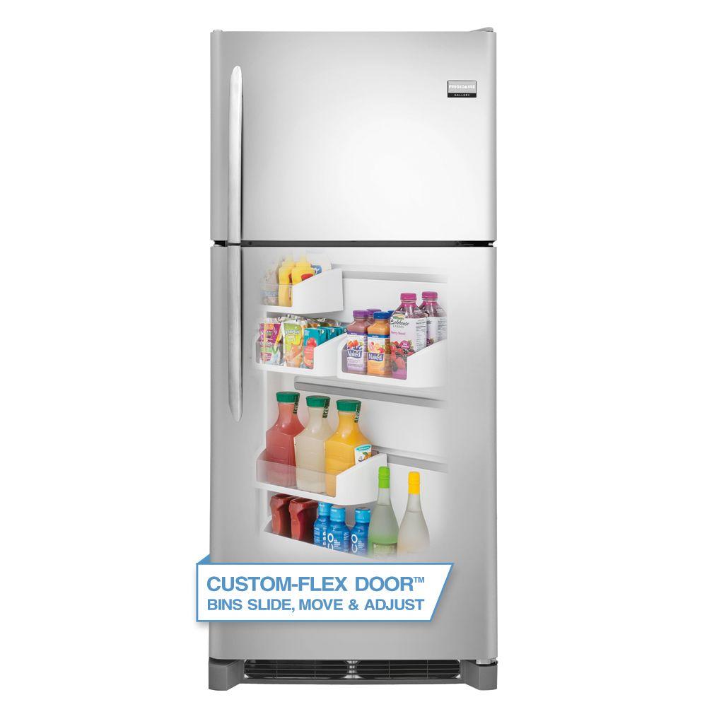 Frigidaire Gallery 20 cu. ft. Top Freezer Refrigerator in Smudge Proof