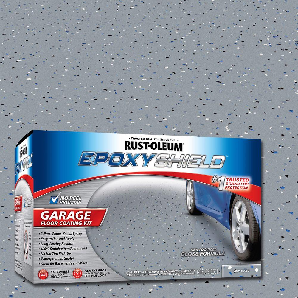 RustOleum EpoxyShield Concrete, Basement & Garage Floor Paint Paint The Home Depot